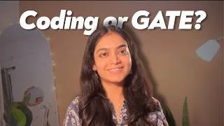 Thumbnail: How to Balance Coding & GATE Prep (Without Burning Out)