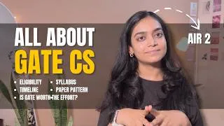 Thumbnail: GATE CS: Is It Actually Worth It For You?