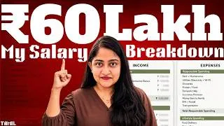 Thumbnail: How I ACTUALLY SPENT & INVEST my 60LPA Salary🔴