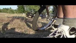 Thumbnail: Old guy dirt riding on unicycle.