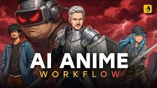 Thumbnail: Here's How I Built an Anime Using AI (Step-by-Step)
