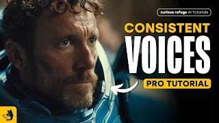 Thumbnail: I just solved the biggest AI Filmmaking Issue: Voice Consistency
