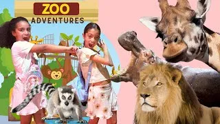 Thumbnail: Learning Zoo animals for kids- Animal Adventure Park Zoo//Educational Animal Video For Kids.