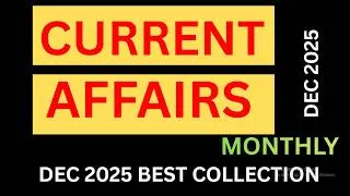 Thumbnail: MONTHLY CURRENT AFFAIRS (DECEMBER)