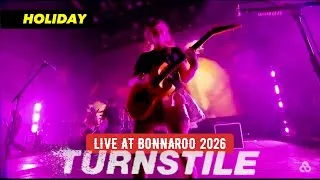 Thumbnail: HOLIDAY • TURNSTILE • LIVE AT BONNAROO 2026
