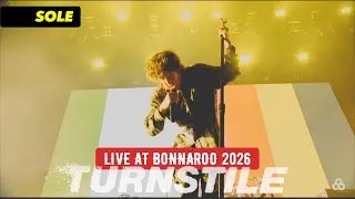 Thumbnail: SOLE • TURNSTILE • LIVE AT BONNAROO 2026