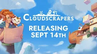Thumbnail: Cloudscrapers - Official Release Date Trailer | Cozy Strategy Game