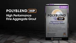 Thumbnail: Polyblend® HP High Performance Fine Aggregate Grout Teaser