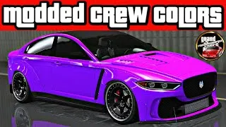 Thumbnail: GTA V - 8 Modded Crew Colors in GTA Online!