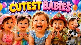 Thumbnail: 🐾 Cutest Baby Laughing Compilation | Funny Babies Playing with Animals 😂