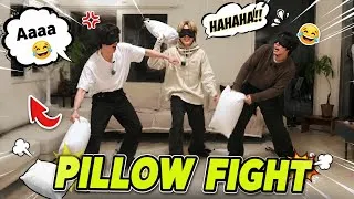 Thumbnail: BTS pillow fight 😮 pt-2 @cutebtsdub7 