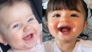 Thumbnail: Cute laughing baby || Cute and funny baby 😜🤣