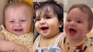 Thumbnail: Cutest baby funniest moments ever ||  Funny baby reactions 😜😂