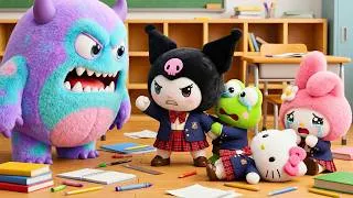 Thumbnail: Kuromi Faces a Monster to Save Hello Kitty After Classroom Bullying