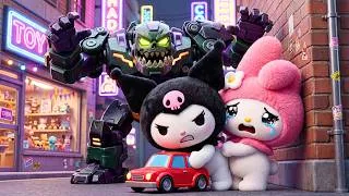 Thumbnail: Kuromi Secretly Takes a Toy Car in the Toy Park  Then Chaos Begins