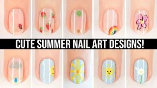 Thumbnail: Cute & Easy Summer Nail Art Designs For Beginners!