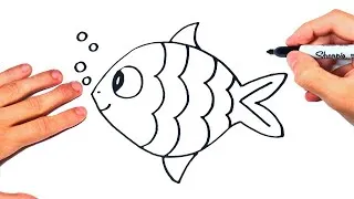 Thumbnail: How to draw a Fish | LEARNING how to DRAW a FISH