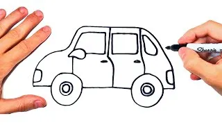 Thumbnail: How to draw a CAR | Car drawing tutorial