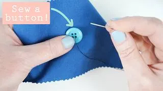 Thumbnail: How to Sew on a Button the RIGHT Way!