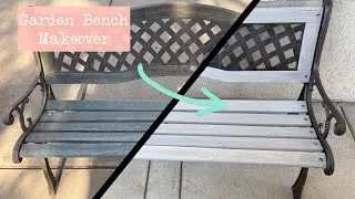 Thumbnail: Garden Bench Makeover