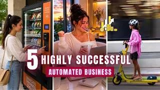 Thumbnail: 5 Highly Successful Automated Businesses That Make Money While You Sleep | Passive Income Ideas