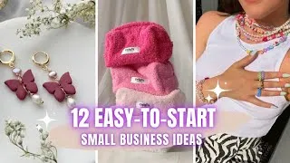 Thumbnail: 12 Easy-to-start Handmade Small Business Ideas For Beginners 🌟