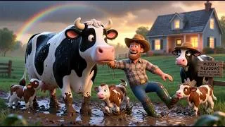 Thumbnail: Farmer's Rainy Day Rescue! Old MacDonald Sing-Along 🚜