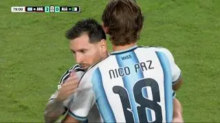 Thumbnail: Nico Paz DEBUT World Cup vs Algeria 2026|HD