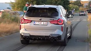 Thumbnail: Modified BMW ///M Cars Leaving Car Meet - G-Power X3M, M5 G90, M5 F90 Competition