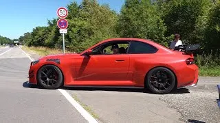Thumbnail: Modified Cars Leaving Nurburgring Tankstelle - M4 CSL, 992 GT3 RS, R8 V10 Plus, Aventador, M5 G99