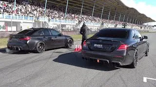 Thumbnail: Modified Cars Drag Racing - VR6 Turbo vs 540i vs BRABUS 800 vs M3 G80 Competition vs R8 V10 Plus