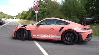 Thumbnail: Modified Cars Leaving Nurburgring Tankstelle - 992 GT3 RS, R8 V10 Plus, Supra, Giulia, M5 E39
