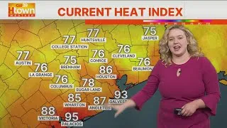 Thumbnail: Hot temperatures return to southeast Texas following Bertha