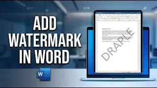 Thumbnail: How to Add a Watermark in Microsoft Word