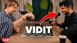 Thumbnail: Vidit Tried to DISTRACT Me in Blitz