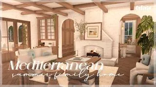 Thumbnail: Bloxburg: Mediterranean Summer Hillside Mansion (Interior Pt. 2) | Roblox House Build | Speedbuild