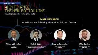 Thumbnail: Panel Discussion: AI in Finance — Balancing Innovation, Risk, and Control