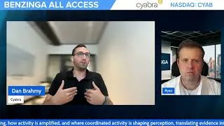 Thumbnail: Dan Brahmy on Benzinga All Access: How Coordinated Online Activity Shapes Public Perception