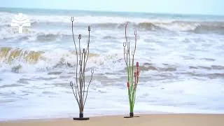 Thumbnail: Cyan Oasis Metal Ocotillo