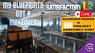 Thumbnail: Satisfactory 1.2 Recap - Ep. 6 - Random Nodes & 50x Project Assembly!