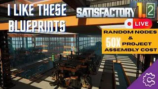 Thumbnail: Satisfactory 1.2 Recap - Ep. 5 - Random Nodes & 50x Project Assembly!