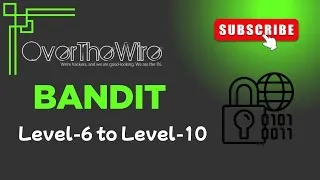 Thumbnail: Bandit Level 6 to 10 🏴 Over The Wire  CTF Walkthrough 👨‍💻