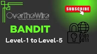 Thumbnail: Bandit Level 1 to 5 🏴 Over The Wire  CTF Walkthrough 👨‍💻