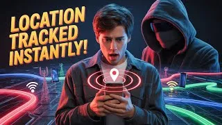 Thumbnail: "How Location Tracking Works? | GPS,WiFi&Mobile Networks Explained!"| Location Tracking with Python