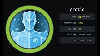 Thumbnail: HTB  -  [Arctic]
