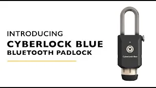 Thumbnail: CyberLock Blue Padlock - High-Security Keyless Bluetooth Padlock