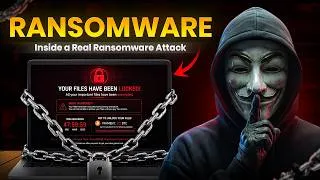 Thumbnail: Ransomware Attack Explained 🔥 How Hackers Encrypt Your Files (Protect Yourself Before It's Too Late)