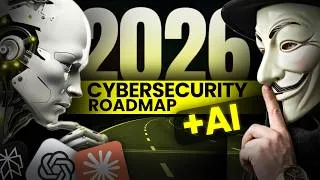 Thumbnail: Stop Learning Cybersecurity the Old Way — The 2026 AI Roadmap is Here