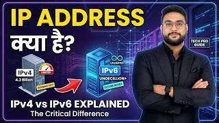 Thumbnail: What Is an IP Address? 💀 | Public vs Private, Static vs Dynamic + IPv4 vs IPv6