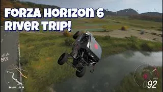 Thumbnail: River trip! Tokyo city(東京シティ)←→Minamino(南野) round trip. Forza Horizon 6 gameplay. RZR Racing(UTV).